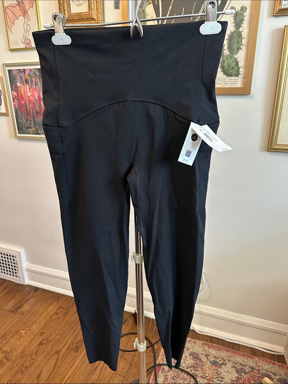 High-Waist Black Active Leggings by (unknown)
